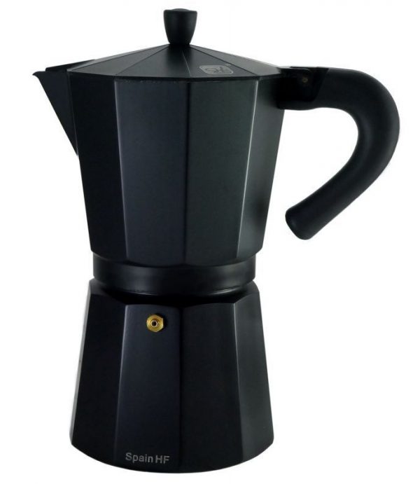 Cafetera Clasica Negra Induccion THULOS TH-BKCI09 9 TAZAS