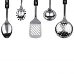 utensilios para cocinar de acero inoxidable
