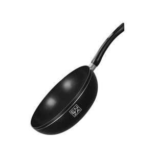 wok 24cm negro enza todo a 10 euros